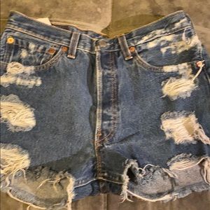 Levi’s denim shorts